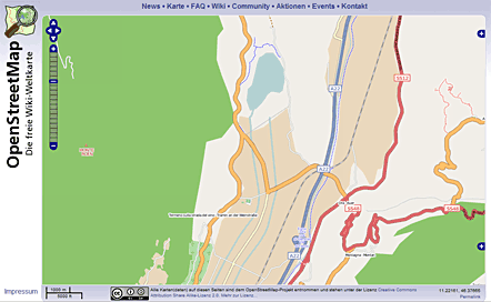 Open Street Map - die freie Weltkarte